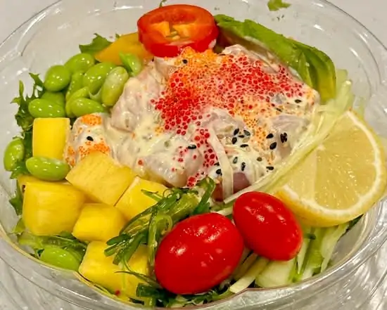 Yellowtail Poke Bowl